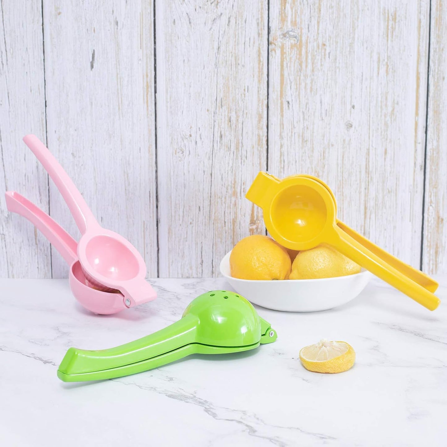 Metal Lemon Squeezer - Premium Manual Citrus Juicer for Fresh Juice | Durable Lime Squeezer