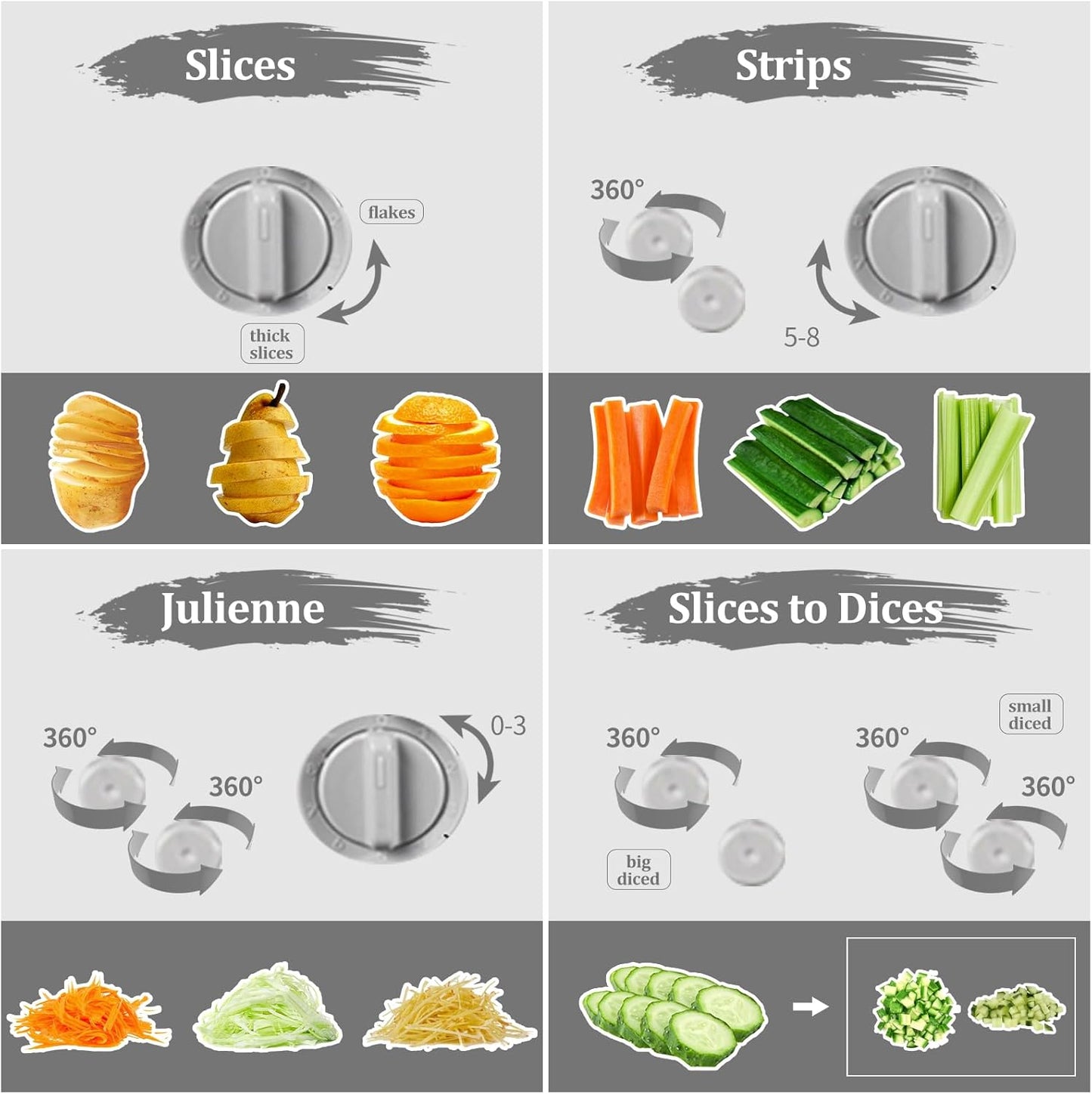 Upgrade Safe Mandoline Slicer - Adjustable Vegetable Chopper with Draining Basket | Perfect for Onions, Potatoes, and Salads