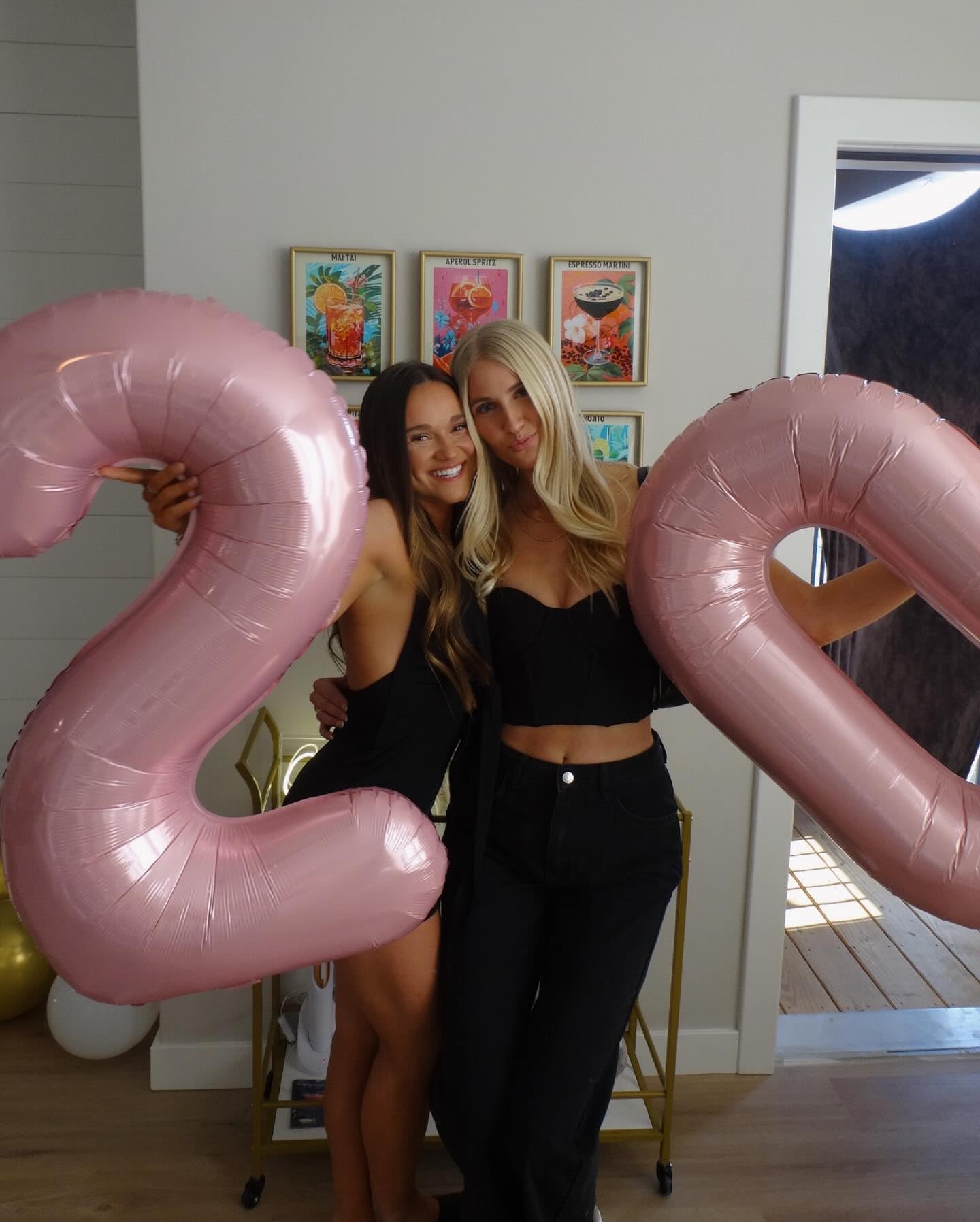 Pearlescent Pink Number 29 Balloons 40 inch, 29 Number Balloons, 29th Birthday Decorations, 29 Year Old Women Pastel Pink Party Supplies