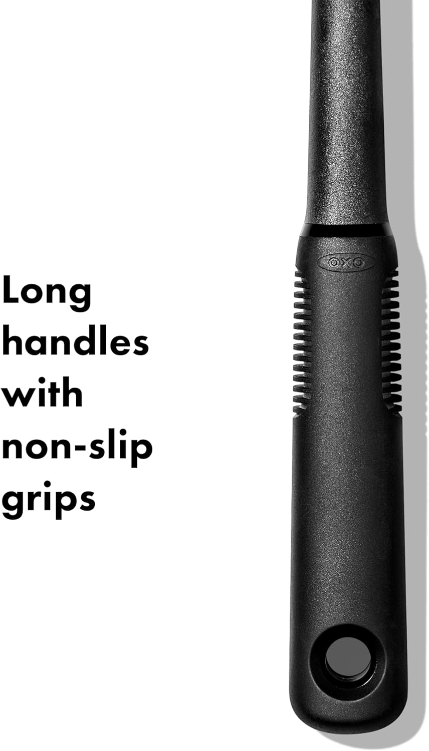 OXO Good Grips Ground Meat Chopper - Efficient Kitchen Tool for Easy Meat Preparation | Black