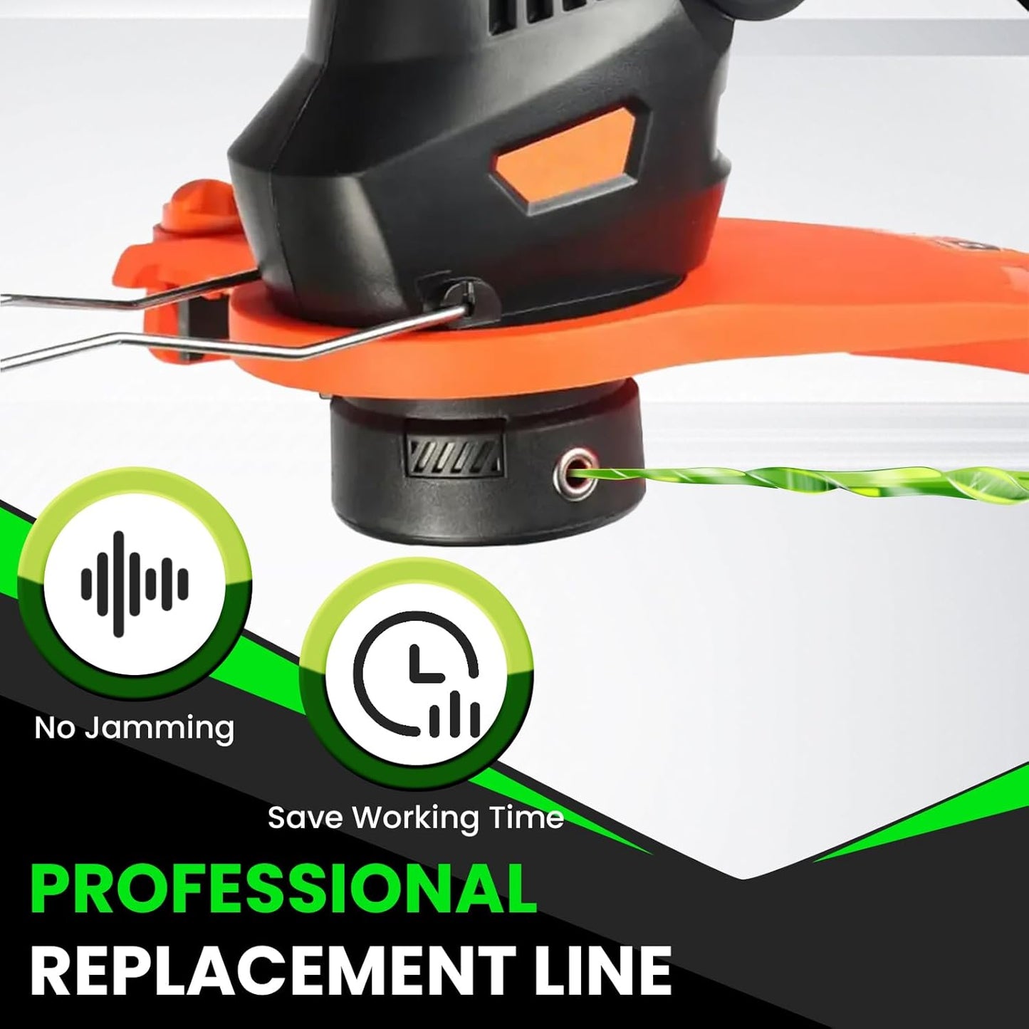 Ryobi Heavy-Duty .065 Trimmer Line - Twisted Weed Wacker String | 1960 Ft, 3 Lb Compatibility