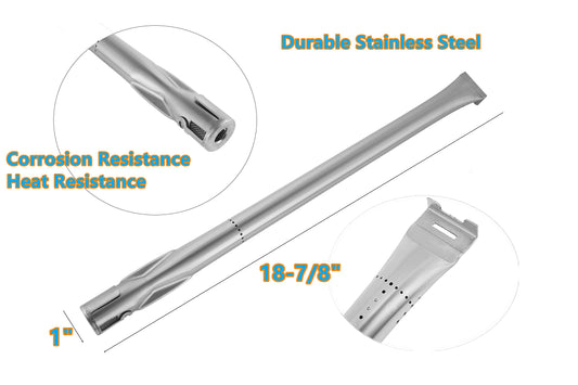 Stainless Steel Heat Plate and Grill Burner Replacement Kit for Nexgrill 720-0133
