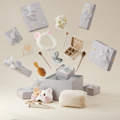 AOLRNALI Birthday Gift for Tween & Teen Girls, 8-Piece Secret Garden Gift Box Set for Christmas, Teen Girl Trendy Stuff, Perfect for Daughter Niece Sister