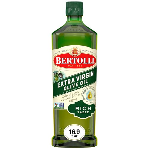 Bertolli Extra Virgin Olive Oil - Premium Quality, 17 oz Bottle for Cooking & Dressing