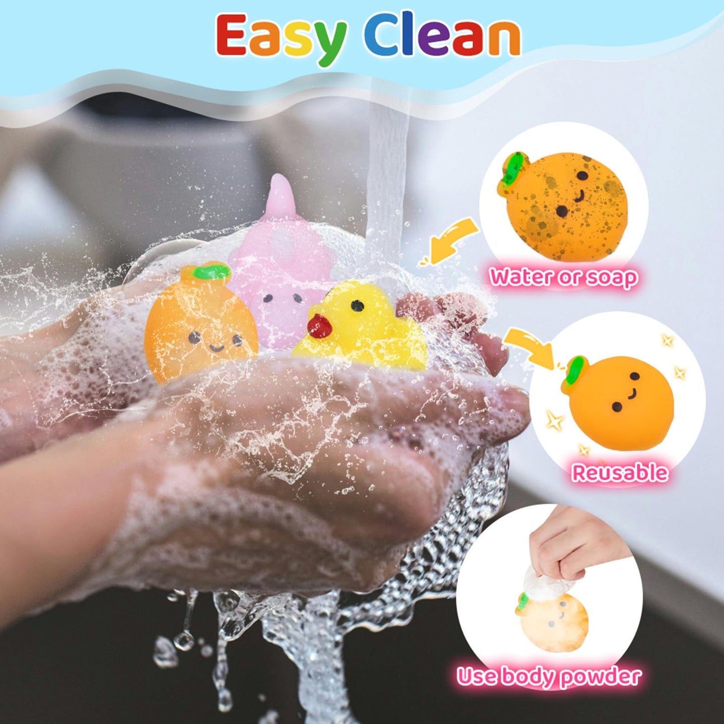 80 Packs Mochi Squishies Kawaii Mini Toys Party Favors for Kids 8-12 Fufu Squishy Treasure Box Slow Rising Animal Fidget Toys Bulk for Classroom Prizes Set Goodie Bags pinata bucket Mother's Day