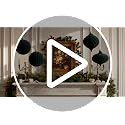 Civaner 4 Pcs 6 Inch Velvet Christmas Ball Ornaments Beige – Vintage Flocked Shatterproof