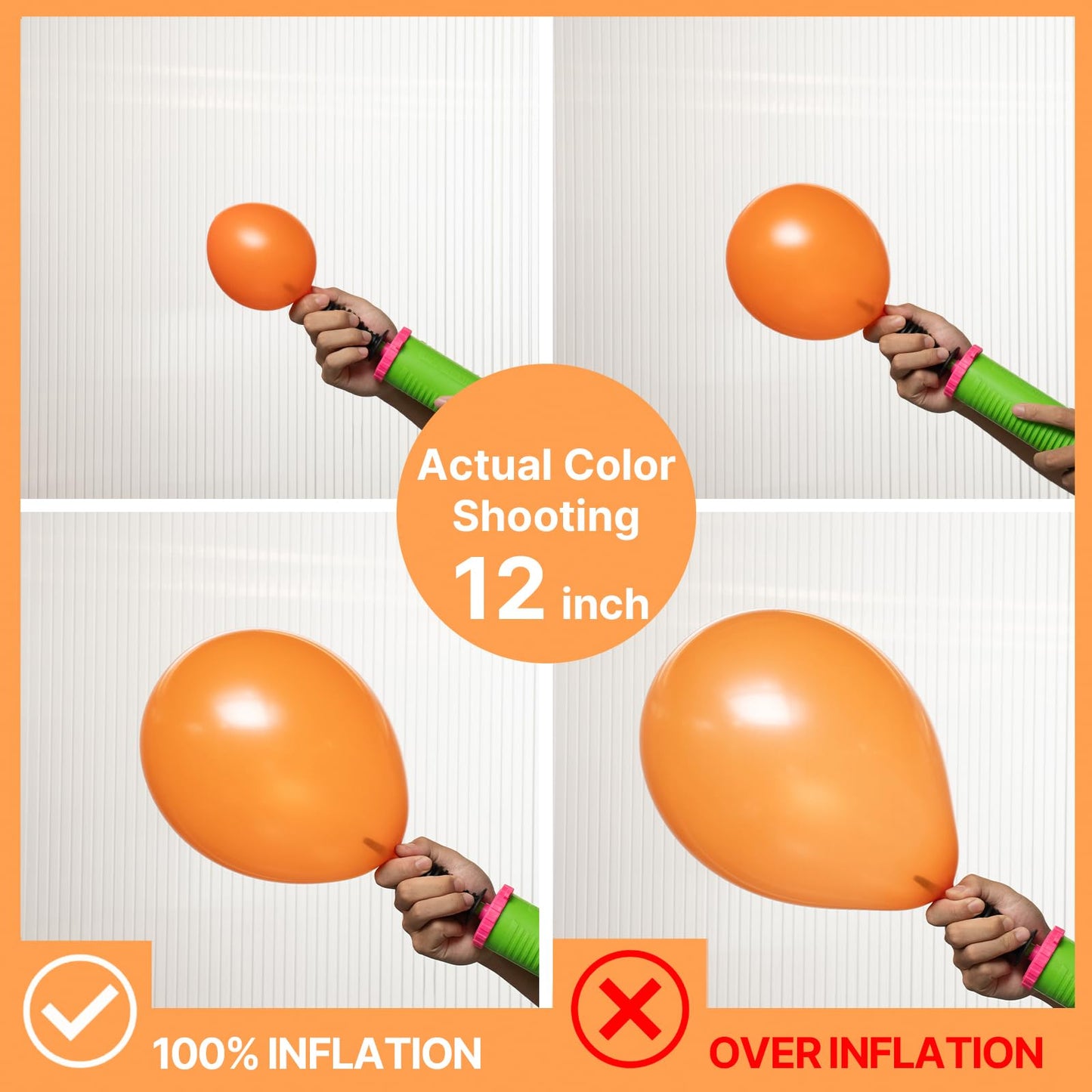 PartyWoo Pearl Orange Balloons 50pcs 12 Inch Fall Pumpkin Latex Balloons for Graduation Thanksgiving Halloween Little Cutie Baby Shower Birthday Wedding Fall Themed Party Decorations Orange-Z28