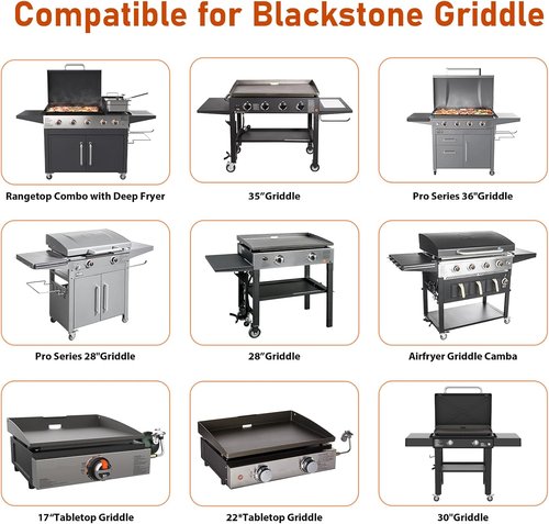 Blackstone Grease Cup Liners - Disposable Aluminum Foil Drip Pans for 17-36 Inch Griddles (30 Pack)