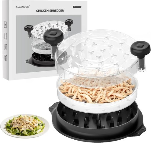 Cleangor Chicken Shredder Tool - Ergonomic Non-Slip Meat Shredder for Chicken, Pork & Beef