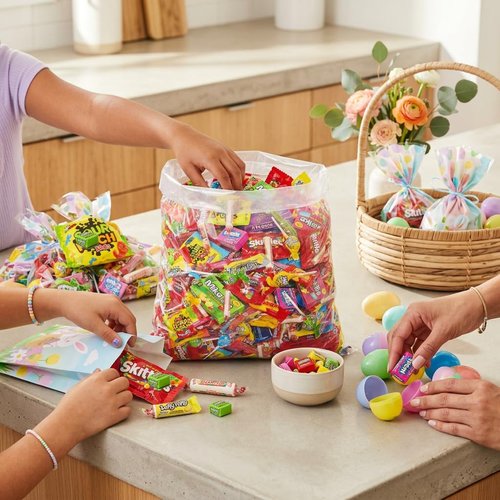 Bulk Candy Mix Variety Pack, 2 Lb Bag Of Assorted Candy, Individually Wrapped Party Candy For Goodie Bags, Piñatas, Kids Birthdays And Classroom Rewards
