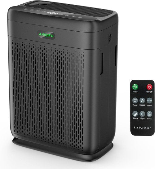 **Air Purifiers | H13 HEPA Pet Air Purifier with Remote - Covers Up to 3000 Sq Ft, Washable Pre-Filter**