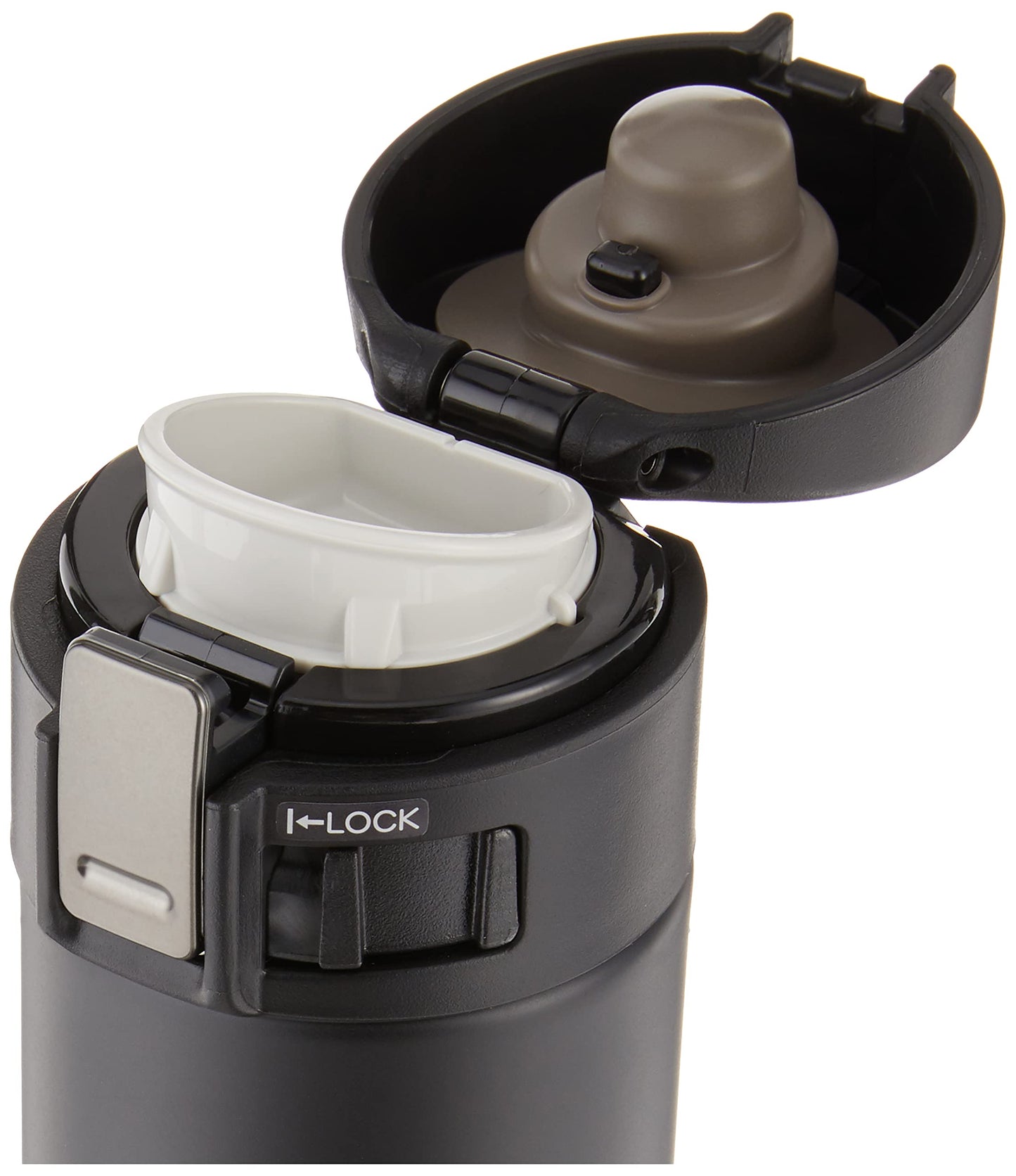 Zojirushi Stainless Steel Mug, Black, 16 Ounce