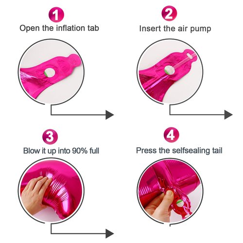 Hot Pink Number 20 Balloons 40 inch, 20 Number Balloons, 20th Birthday Decorations, 20 Year Old Women Hot Pink Party Supplies