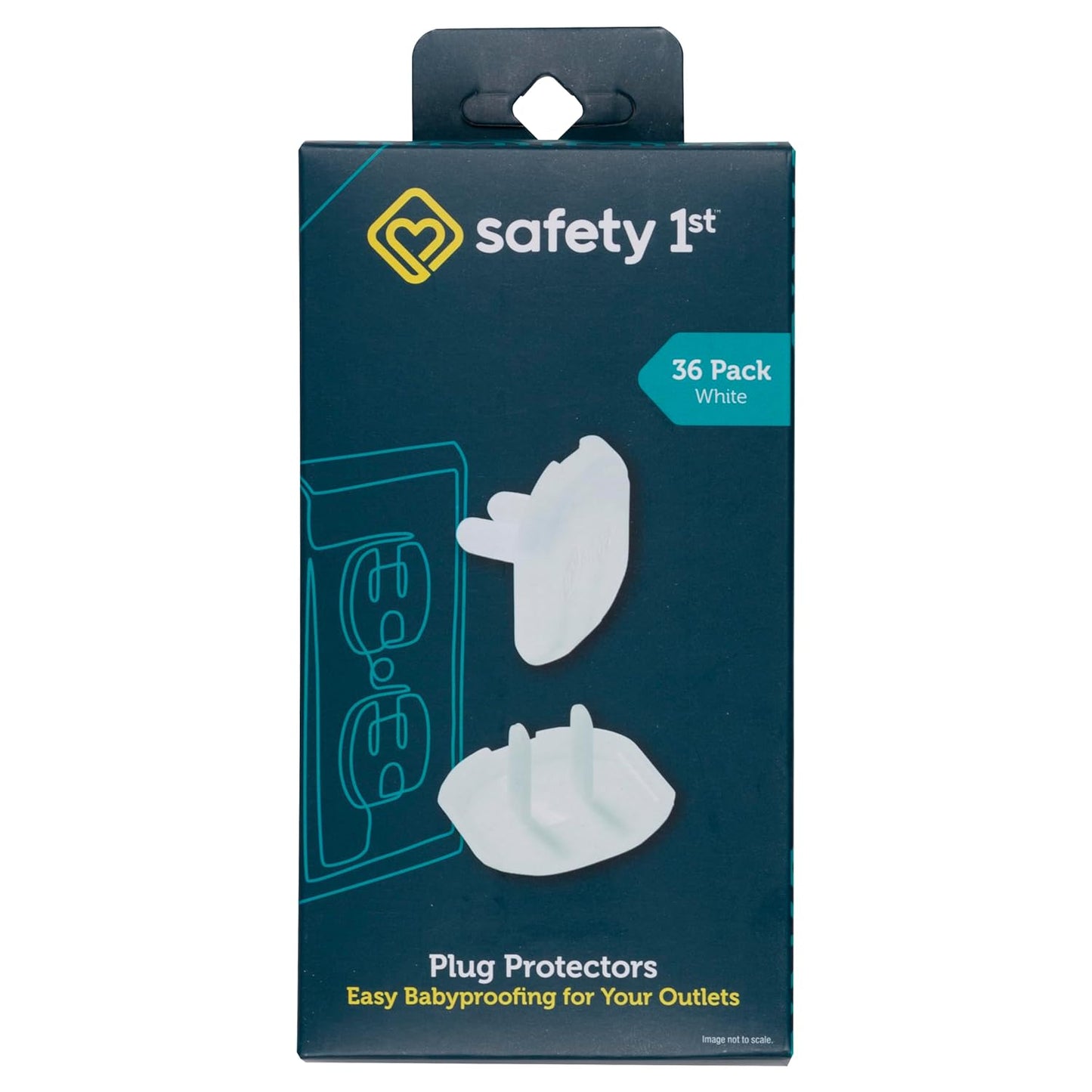 Safety 1st Baby Proof Outlet Covers - Secure Electrical Plugs for Child Safety | 36 Count