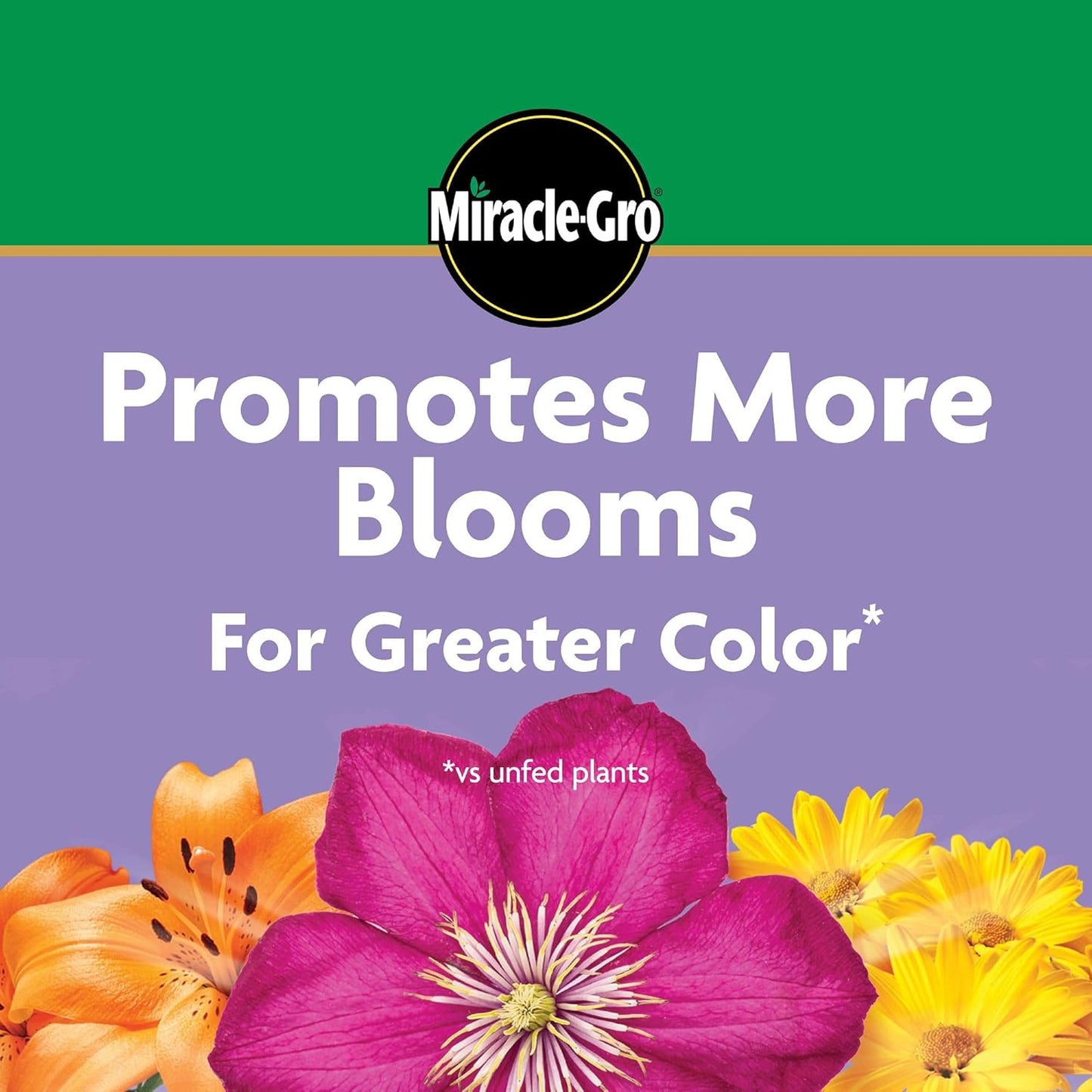 Miracle-Gro Bloom Booster Flower Food | Water Soluble Fertilizer for Vibrant Annuals & Perennials - 4 lbs.