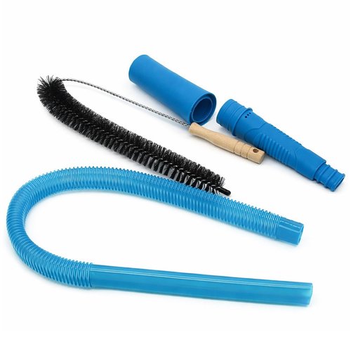 Dryer Lint Vac Attachment, Dryer Vacuum Hose Attachment, Extendable Dryer Vent Cleaner Kit Vacuum Attachment, 3-Piece Set, Compatible with All Vacuum Cleaners