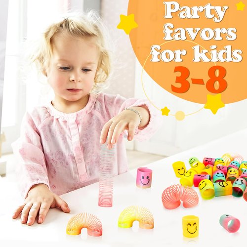 Cocurb 42 Pack Mini Spring Party Favors for Kids 3-5 4-8, Treasure Box Toys for Classroom, Goodie Bags Stuffers for Birthday Party ,Carnival Prizes, Fidget Toys Bulk