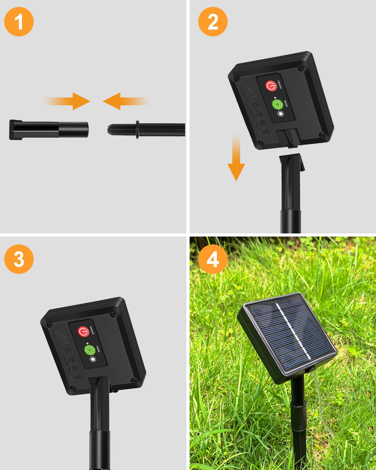 btfarm 2 Pack Solar Rope Lights Outdoor, 120LED 46FT Solar String Lights Outside Waterproof, 8 Lighting Modes Solar Powered Strip Light for Garden Tree Christmas Yard Party Wedding Decor, Warm White