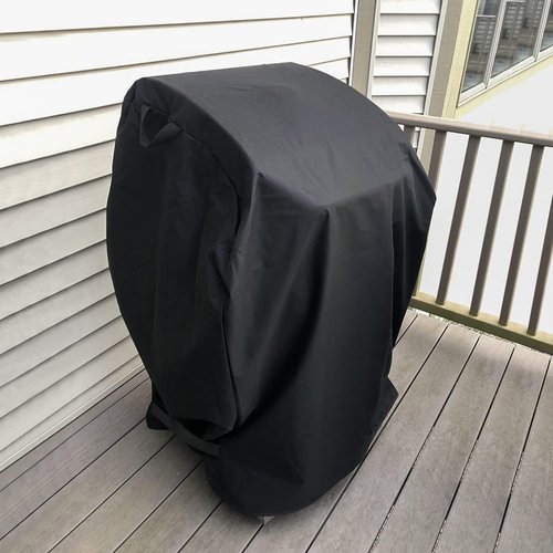 Arcedo 32-Inch Outdoor Grill Cover - Heavy Duty Waterproof Protection for 2-Burner Gas Grills | Black