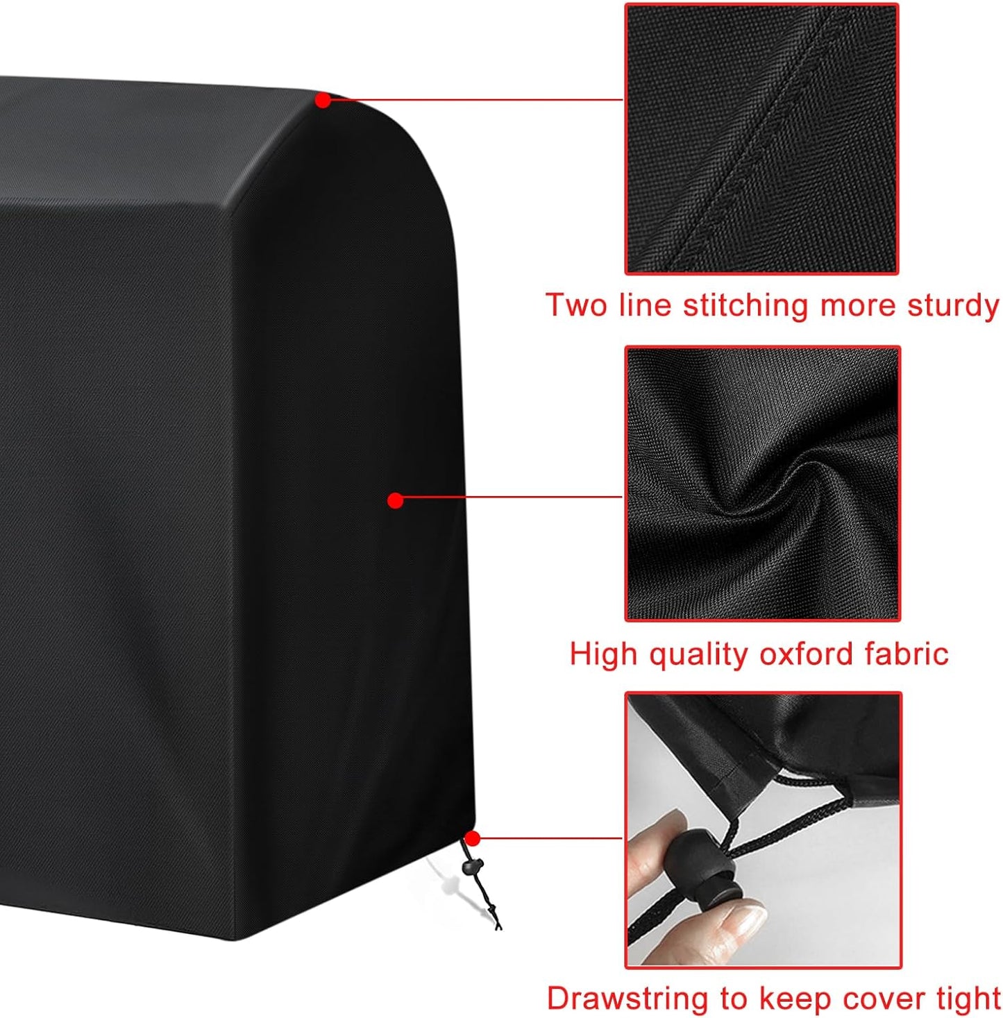 Nexgrill Heavy Duty BBQ Grill Cover - 40-Inch Waterproof & UV Resistant for Outdoor Grills
