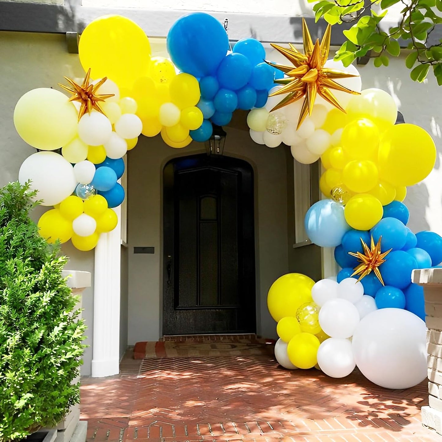 Voircoloria Yellow Balloons - 66-Pack 12-Inch Latex Balloons for Graduation, Weddings & Parties
