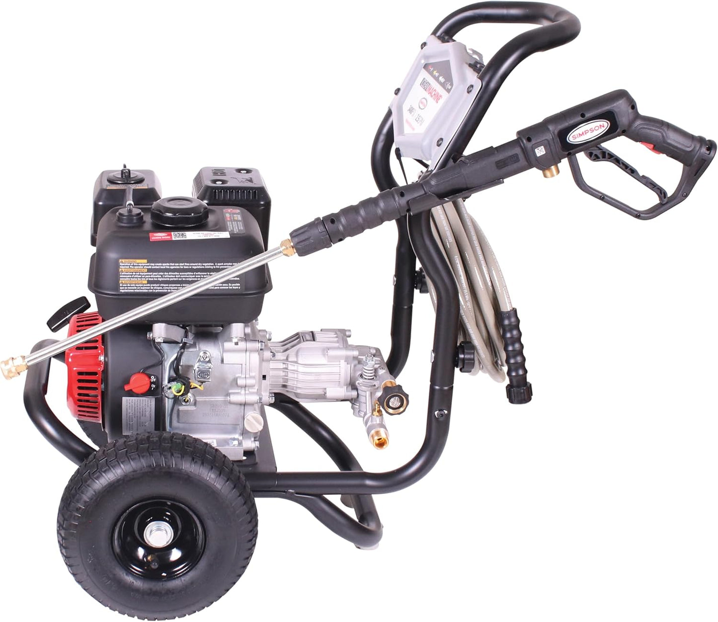 Simpson 3400 PSI Gas Pressure Washer - 2.5 GPM Cold Water Power Washer with 25' Hose | 49-State Compliant