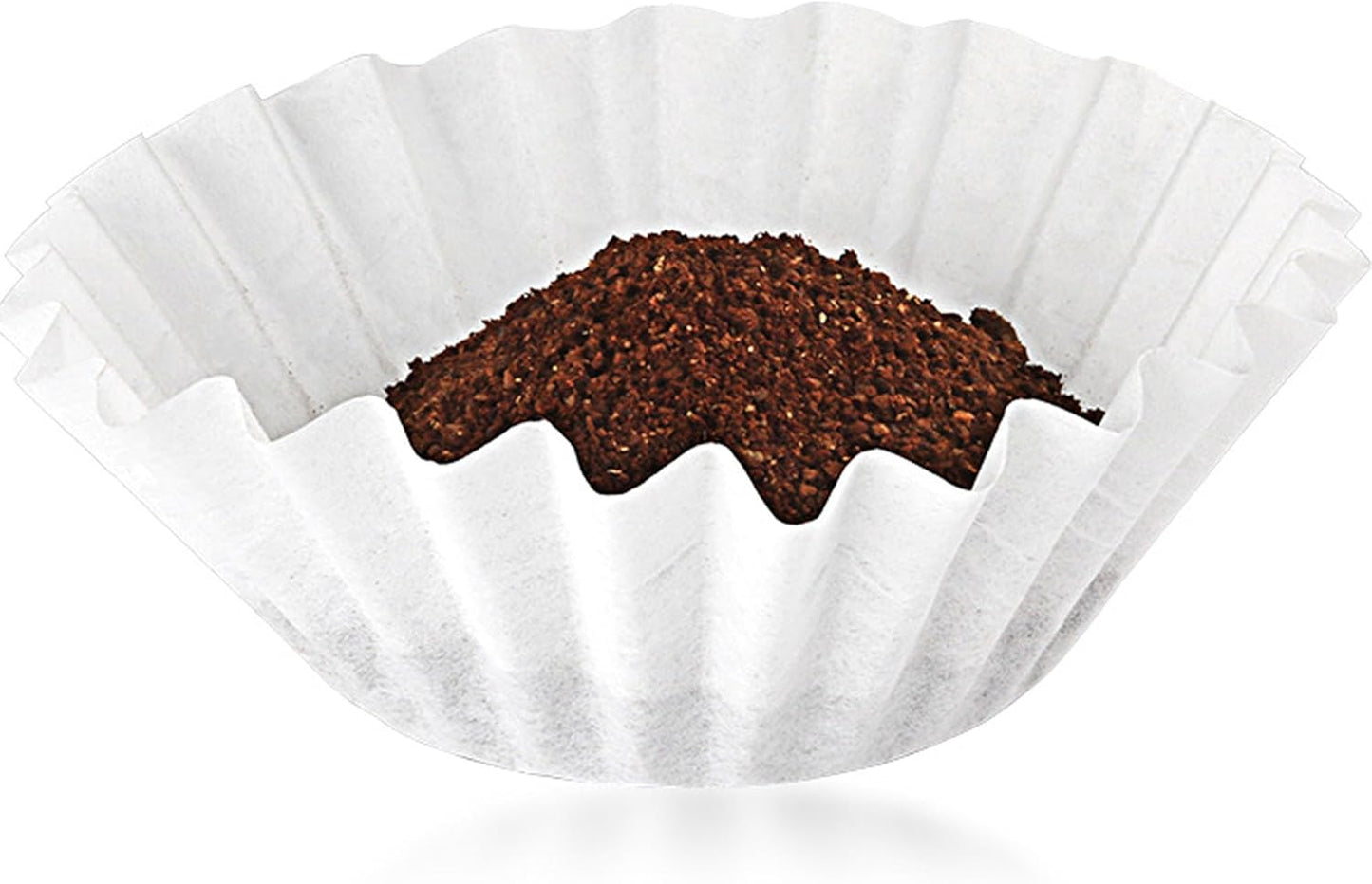 Skiennix 100 Count Coffee Filters - Flat Bottom Paper Filters for Fellow Aiden Coffee Maker