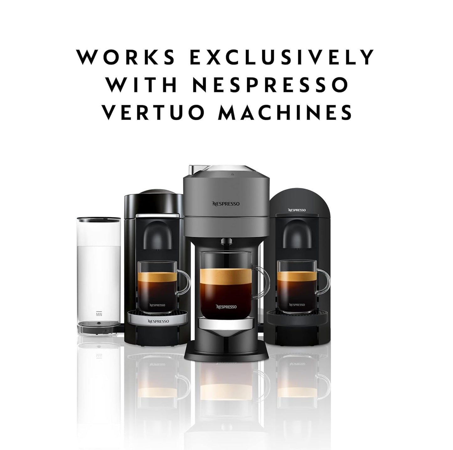 Nespresso Vertuo Coffee Capsules - Variety Pack of Medium & Dark Roast - 30 Count Pods for 7.8 oz Brews