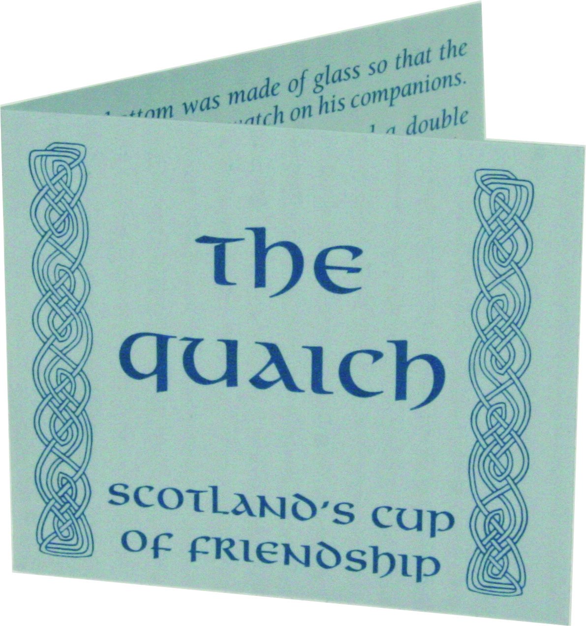 Wentworth Pewter - Standard Celtic Band Pewter Quaich Whisky Tasting Bowl Loving Cup Burns Night