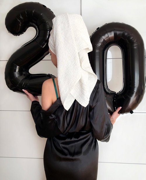 Black Number 22 Balloon 40 inch, 22 Number Balloons, 22nd Black Birthday Decorations for Women Men, 22 Year Old Black Party Supplies