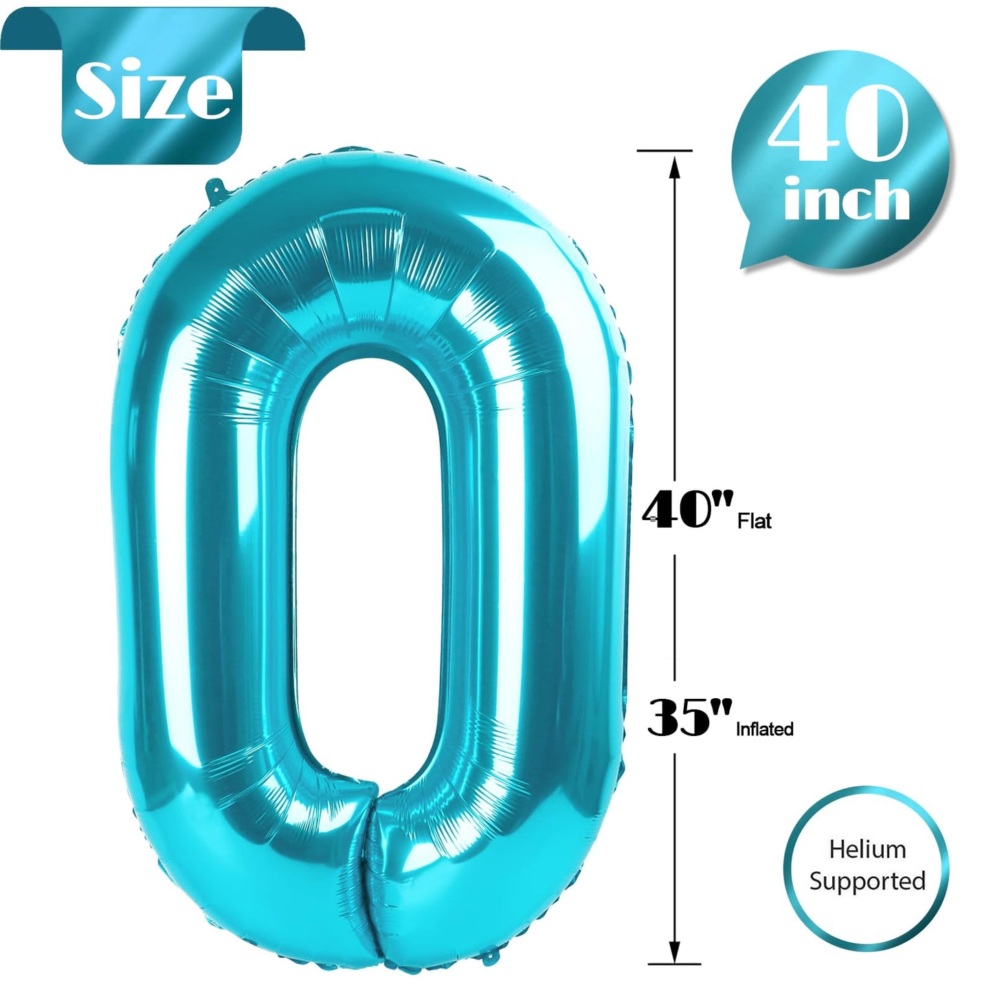 Blue Number 29 Balloon 40 inch, 29 Number Balloons, 29th Blue Birthday Decorations, 29 Year Old Women Men blue Party Supplies