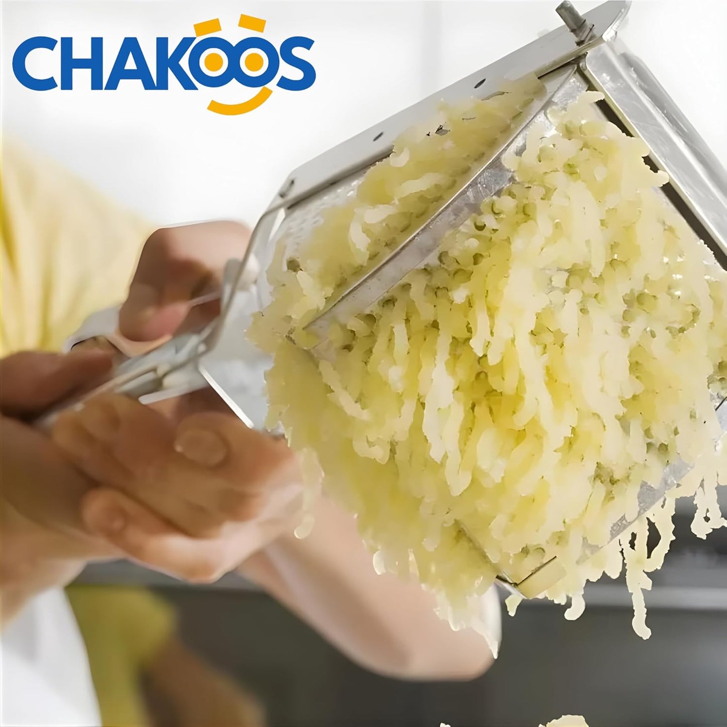Potato Ricer - Heavy Duty Stainless Steel Masher for Fluffy Mashed Potatoes | 23 Oz Capacity