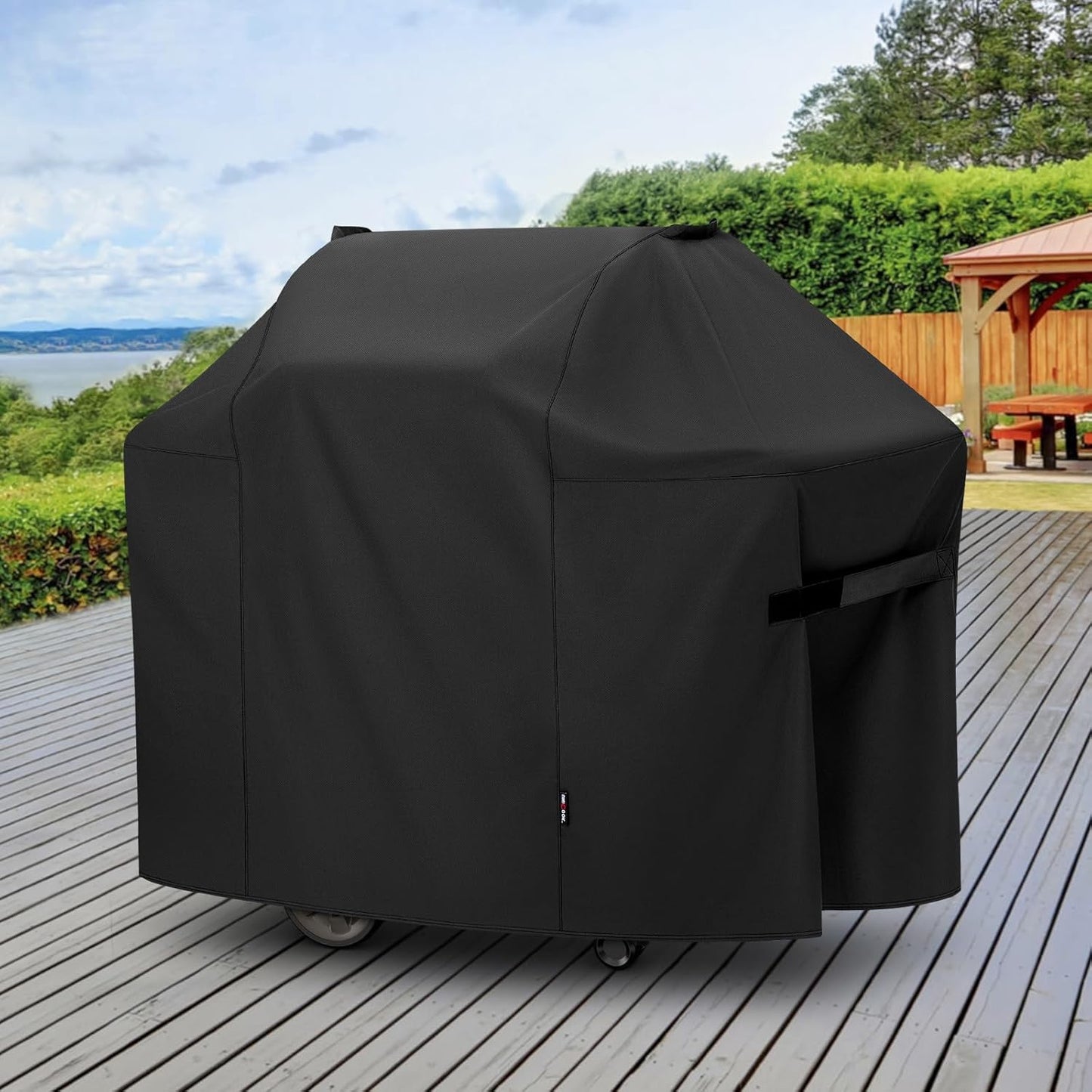 Unicook 52 Inch Grill Cover - Heavy Duty Waterproof BBQ Cover for Weber Spirit 200/300 Series