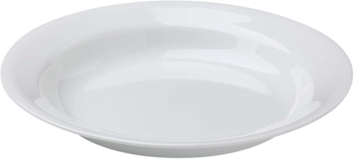 Corelle Winter Frost White Soup Bowls - 15oz Rimmed Design | Set of 6 Durable Bowls