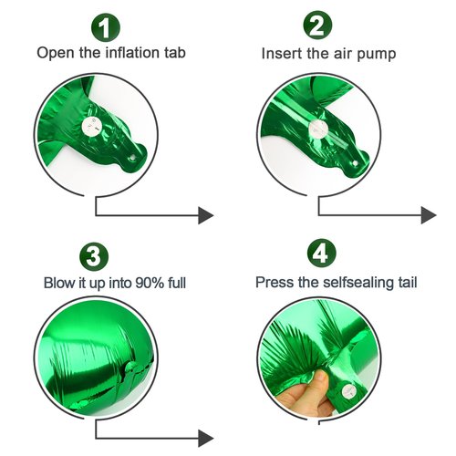 Green Number 21 Balloon 40 inch, 21 Number Balloons, 21st Green Birthday Decorations, 21 Year Old Women Men Party Supplies, St. Patrick's Day Games Theme Birthday Decorations