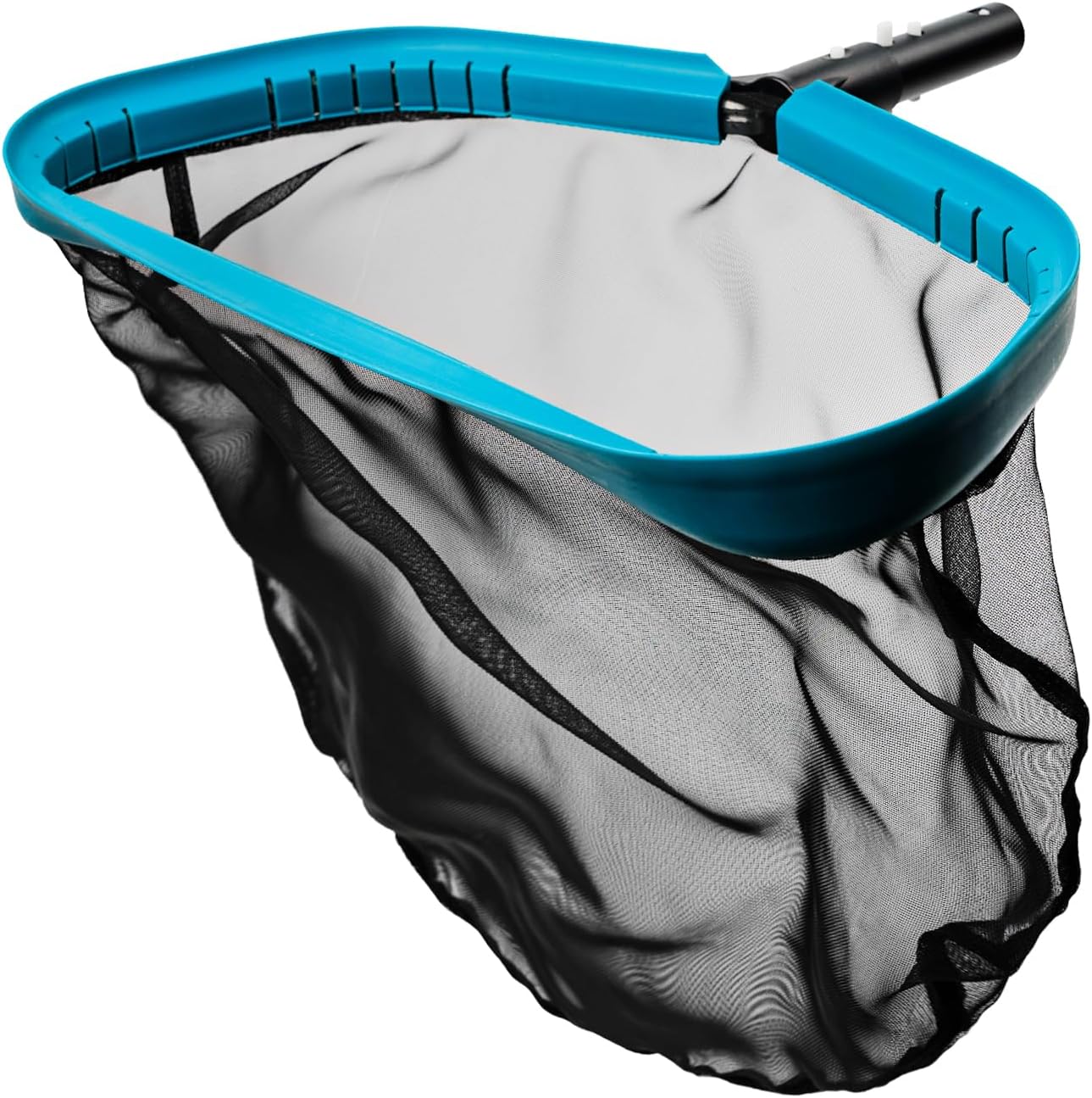 POOLWHALE Pool Skimmer Net - 15ft Telescopic Pole for Efficient Pool Cleaning