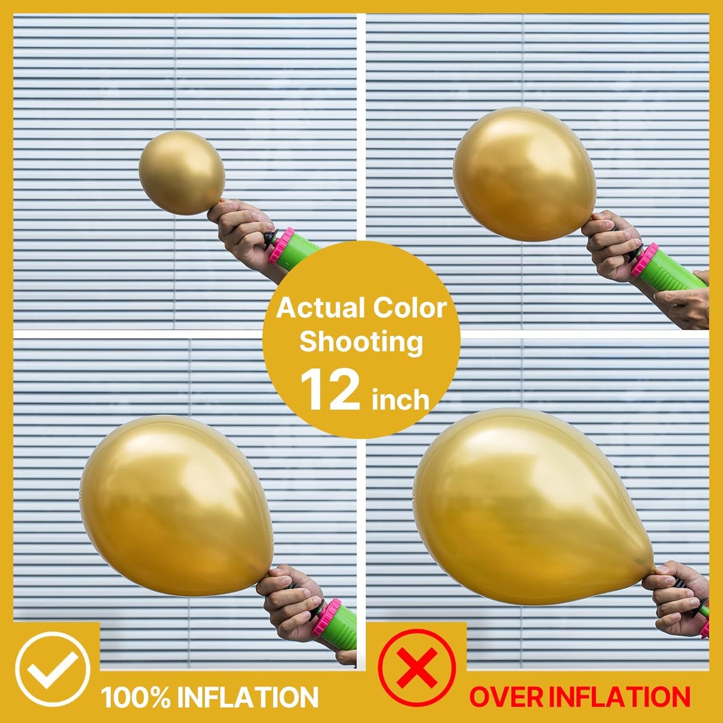 PartyWoo Gold Balloon Arch Kit - 85pcs in Various Sizes for Birthday, Wedding, & Baby Shower Decor