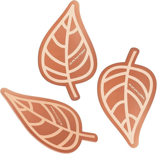 3Pcs Copper Purification Disks by [Brand Name] - 99.99% Pure Copper Water Cleaning Discs for Outdoor Birdbaths & Fountains