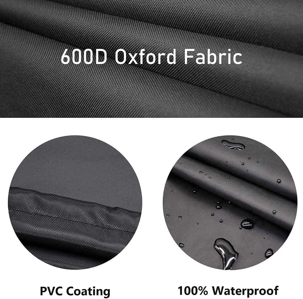 ZJYWSCH Heavy-Duty Waterproof Cover for Pit Boss Portable 150 Grill | Fits 24-Inch Models