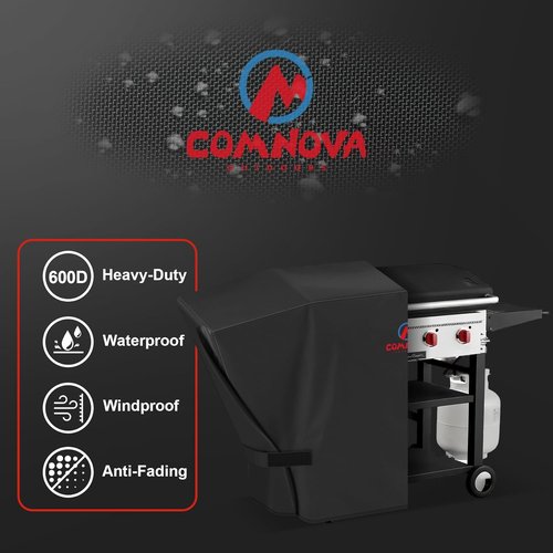 Comnova Griddle Cover - Heavy Duty Waterproof 600D for Camp Chef FTG600 | 63.5 x 22 x 36 Inch