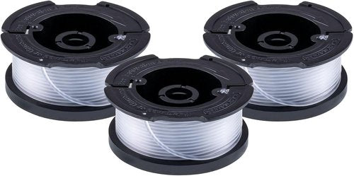 BLACK+DECKER Trimmer Line - 30 Feet Replacement Spool, 0.065-Inch Diameter | 3-Pack