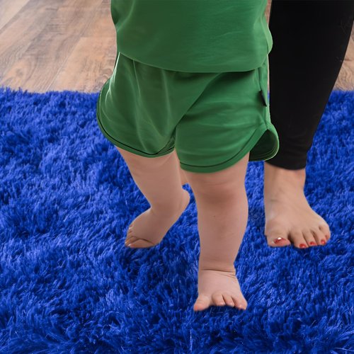 Ailyei Shag Living Room Rug 5x7 Royal Blue, Ultra Soft Luxury Shaggy Rugs for Bedroom Nursery, Modern Fluffy Plush Carpet Boys Girls Kids Room Dorm Indoor Home Decor, Upgrade Non-Slip