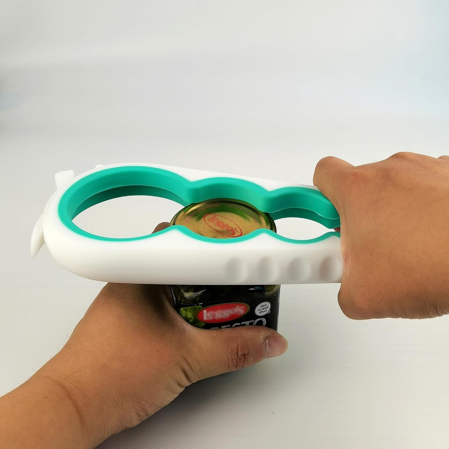 Skiennix 5-in-1 Jar & Bottle Opener - Rubber Gripper Pad for Seniors with Arthritis & Weak Hands