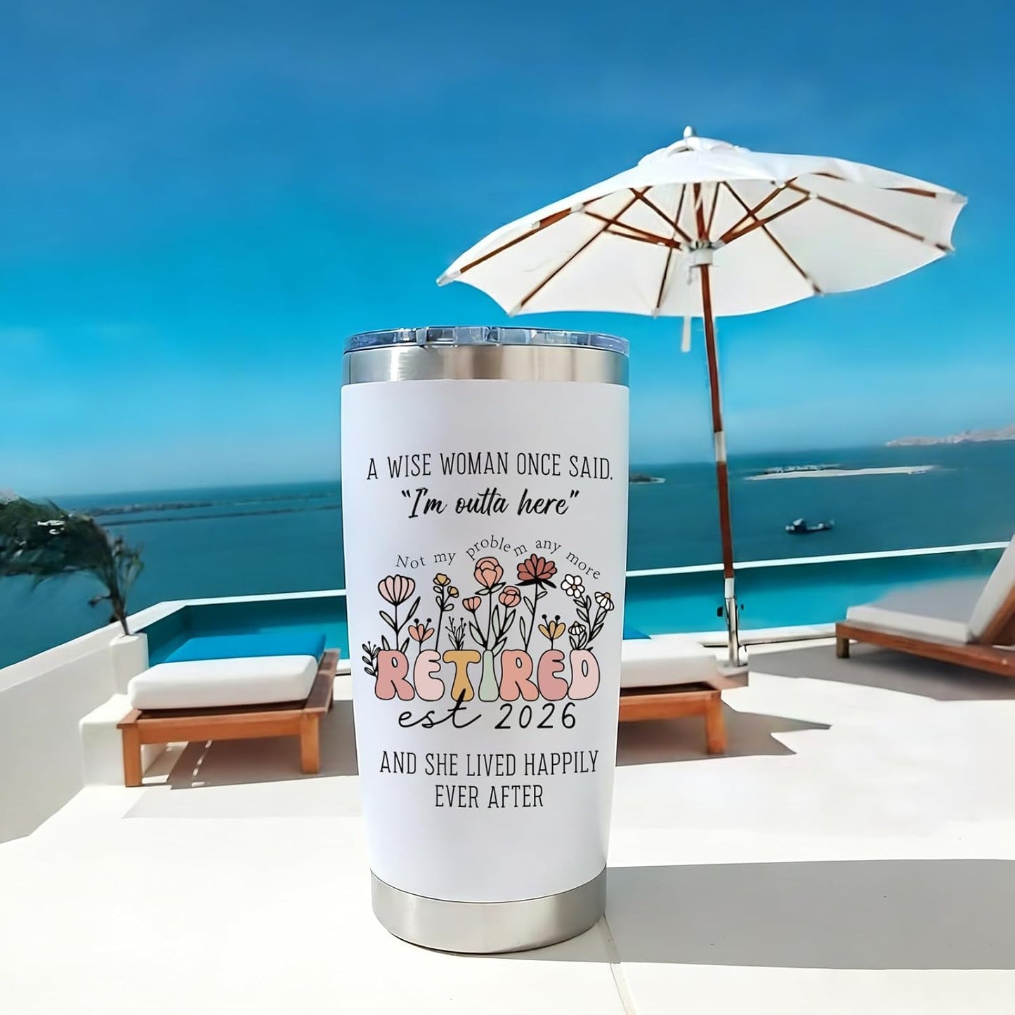 Physkoa Retirement Gifts for Women - Funny Gift for Boss, Coworker, Teacher, Nurse, Mom, Aunt