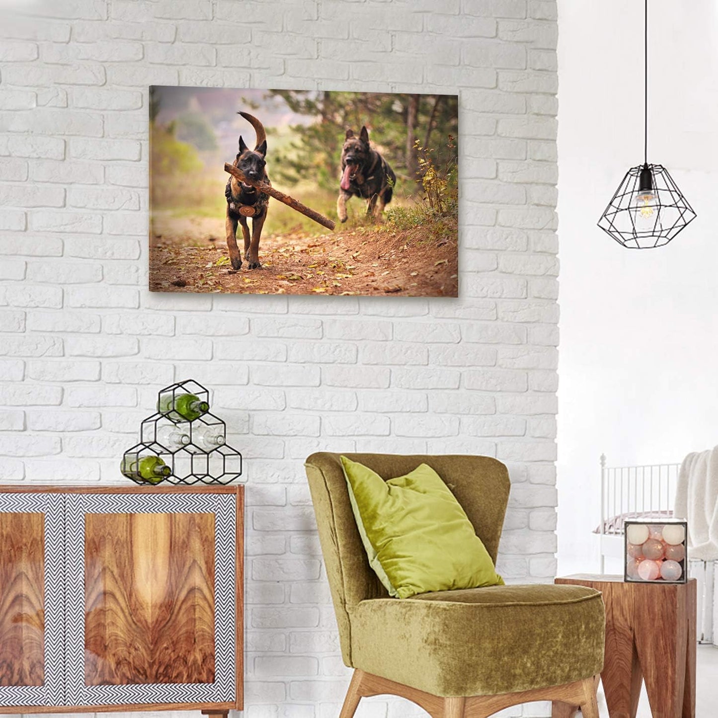 Skiennix Personalized Canvas Print - Custom Wall Art for Bedroom & Living Room | 12" W x 8" H