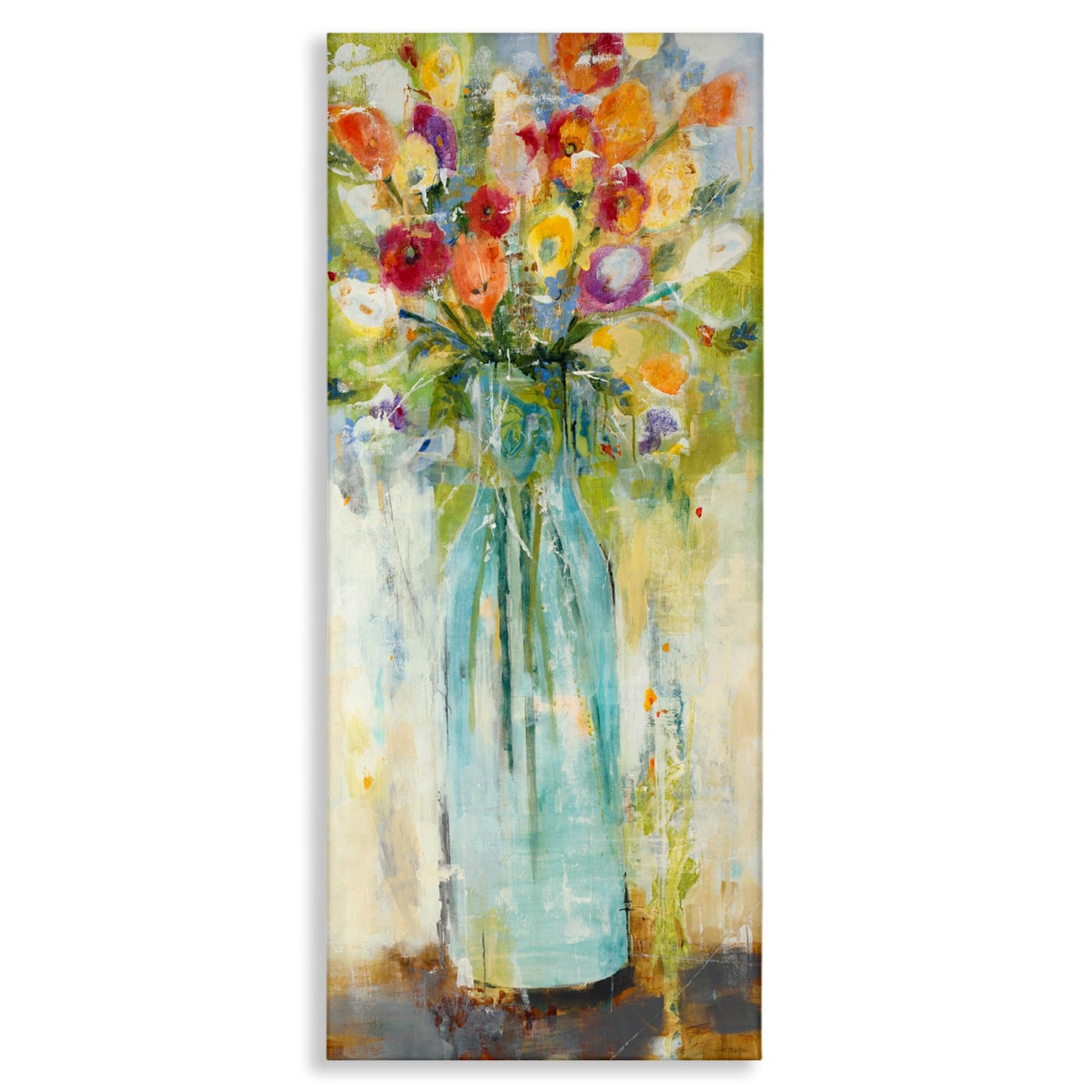 Stupell Industries 'Rustic Spring Bouquet Abstraction'| Canvas Art