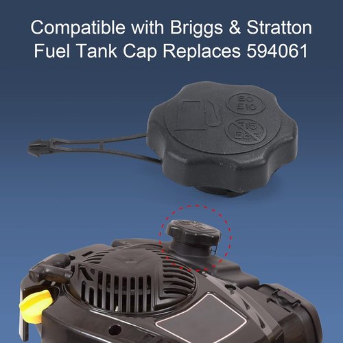 DICMIC Gas Cap for Lawn Mower - Compatible with B&S 675EXi & 725EXi Engines | Toro & Craftsman Replacement