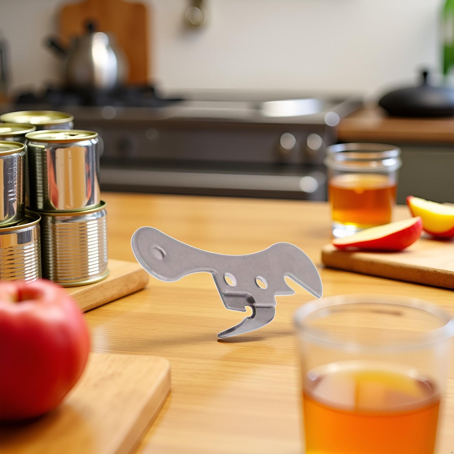 Silver One Size Stainless Steel Can Opener Manual Can Opener Multifunctional Kitchen Accessories, Manual Can Openers