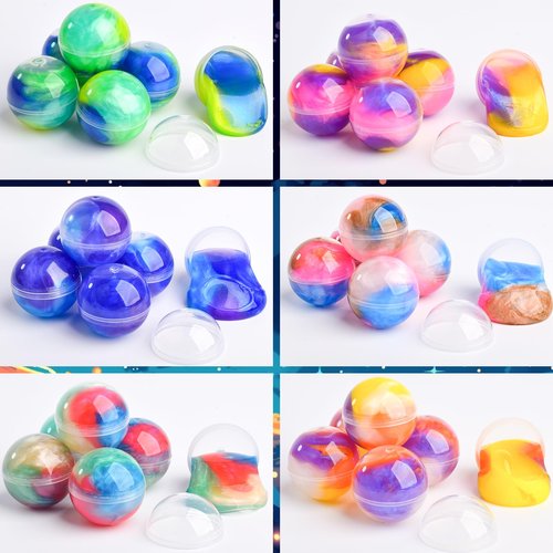 36-Pack Galaxy Slime Ball Kit – Party Favors for Kids, Stress Relief Squeeze Toys, Classroom Rewards, Goodie Bag Stuffers, Funny Gifts for Teens Boys Girls