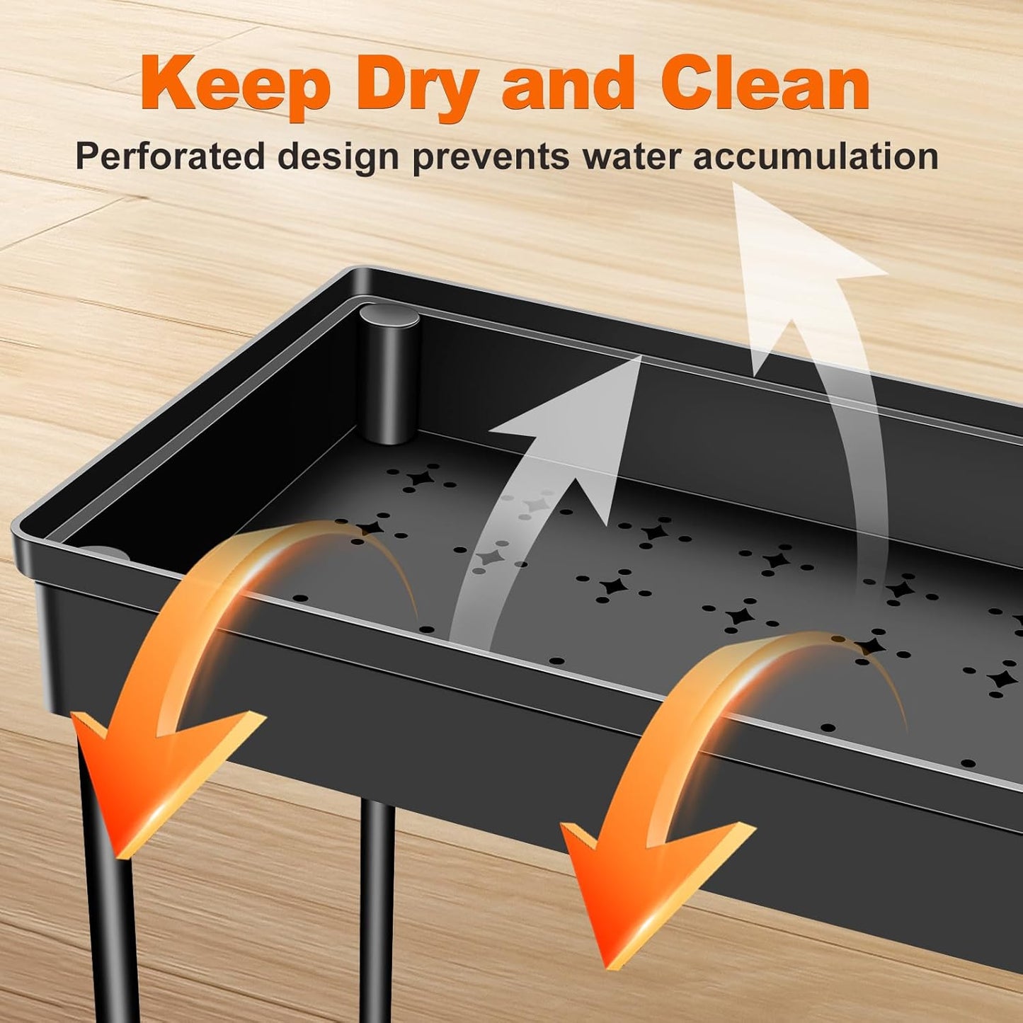 JPart Under Sink Organizer - 2-Tier Kitchen & Bathroom Storage with Sliding Drawers | Durable Design, 2 Pack